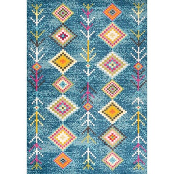 Tribal Love Geometric Area Rug